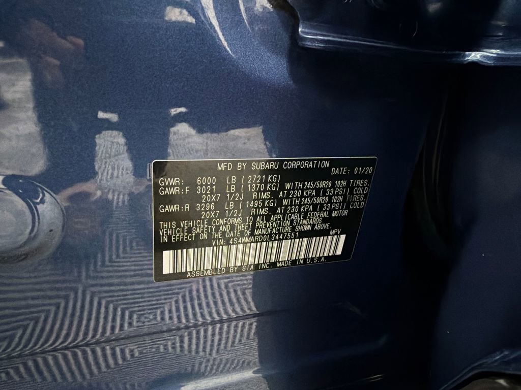 Used 2020 Subaru Ascent Touring w/ Popular Package #2A image 36