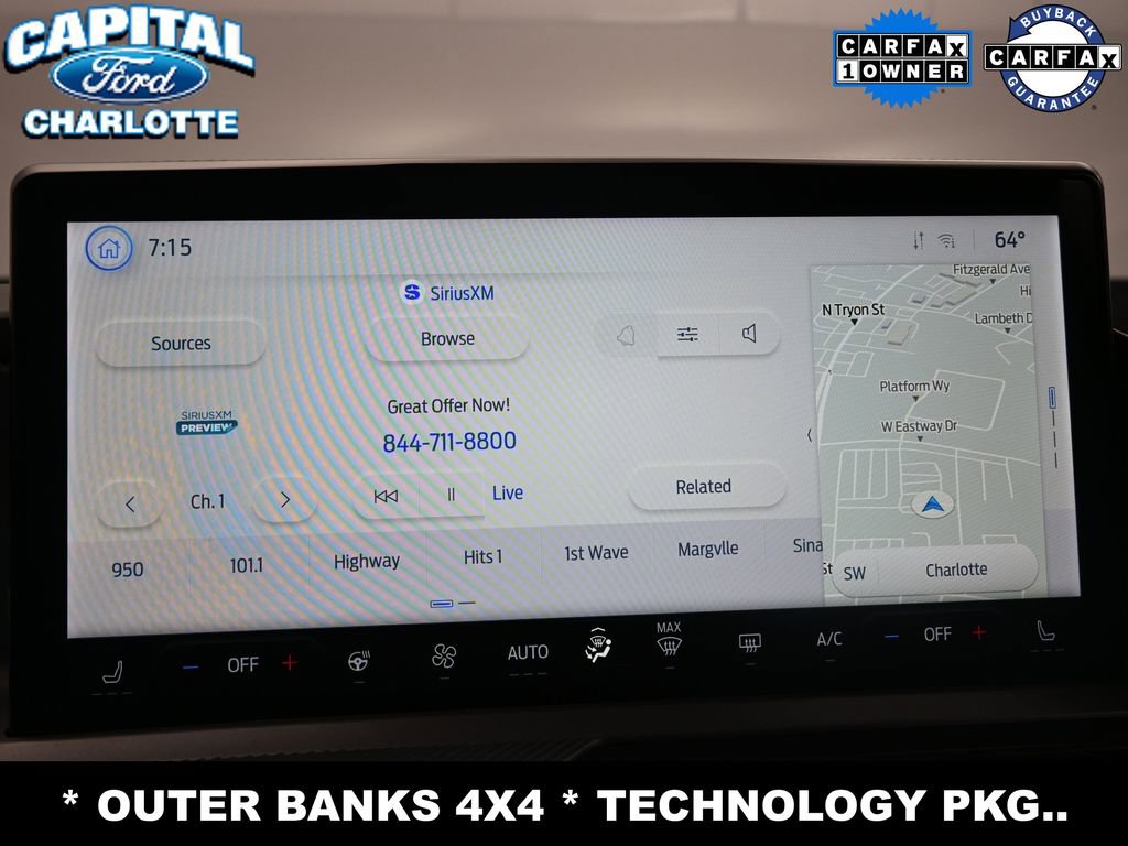 Used 2025 Ford Bronco Sport Outer Banks w/ Outer Banks Tech Package+ AWD/4WD image 14