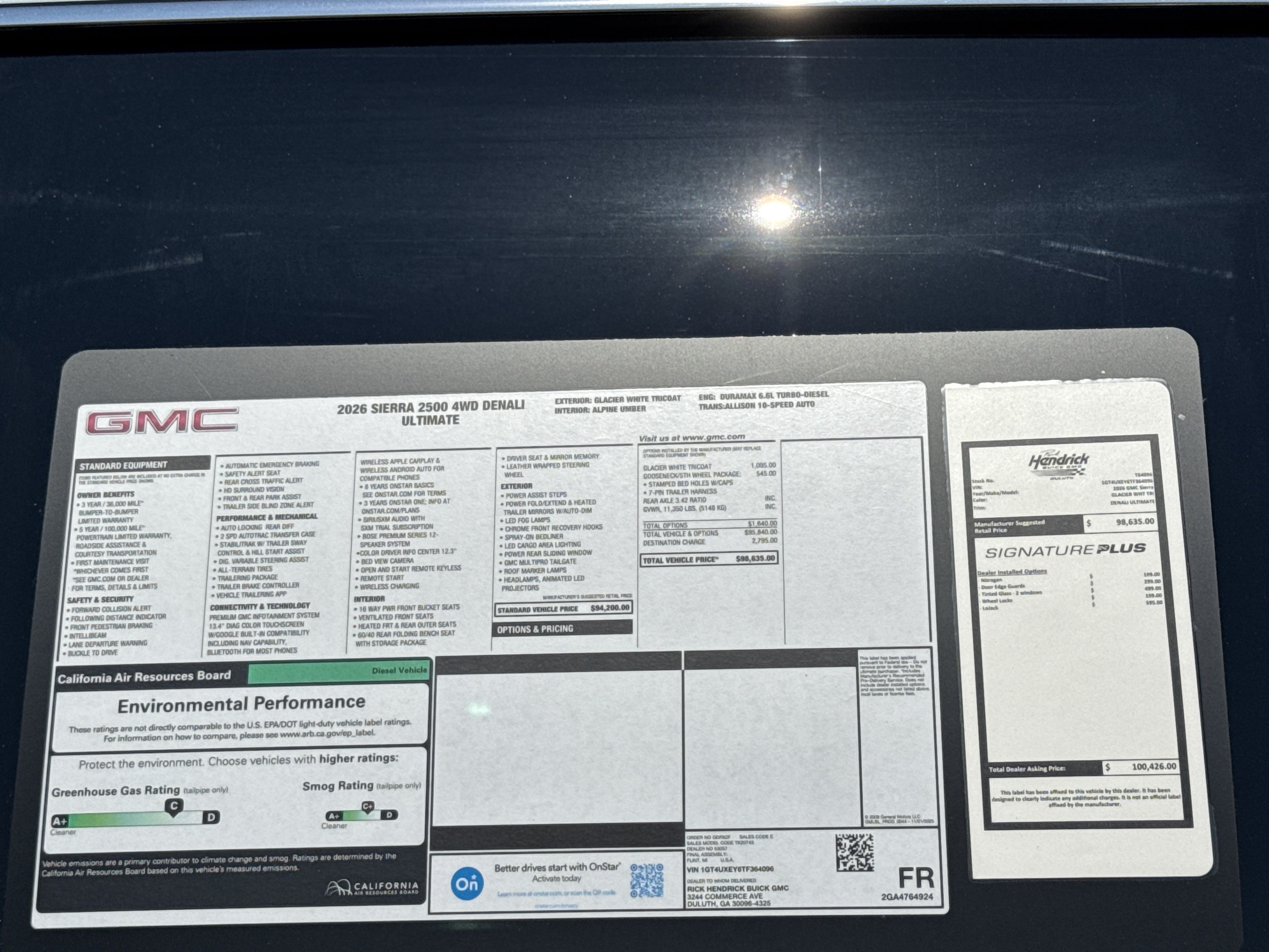 New 2026 GMC Sierra 2500 Denali Ultimate AWD/4WD image 38
