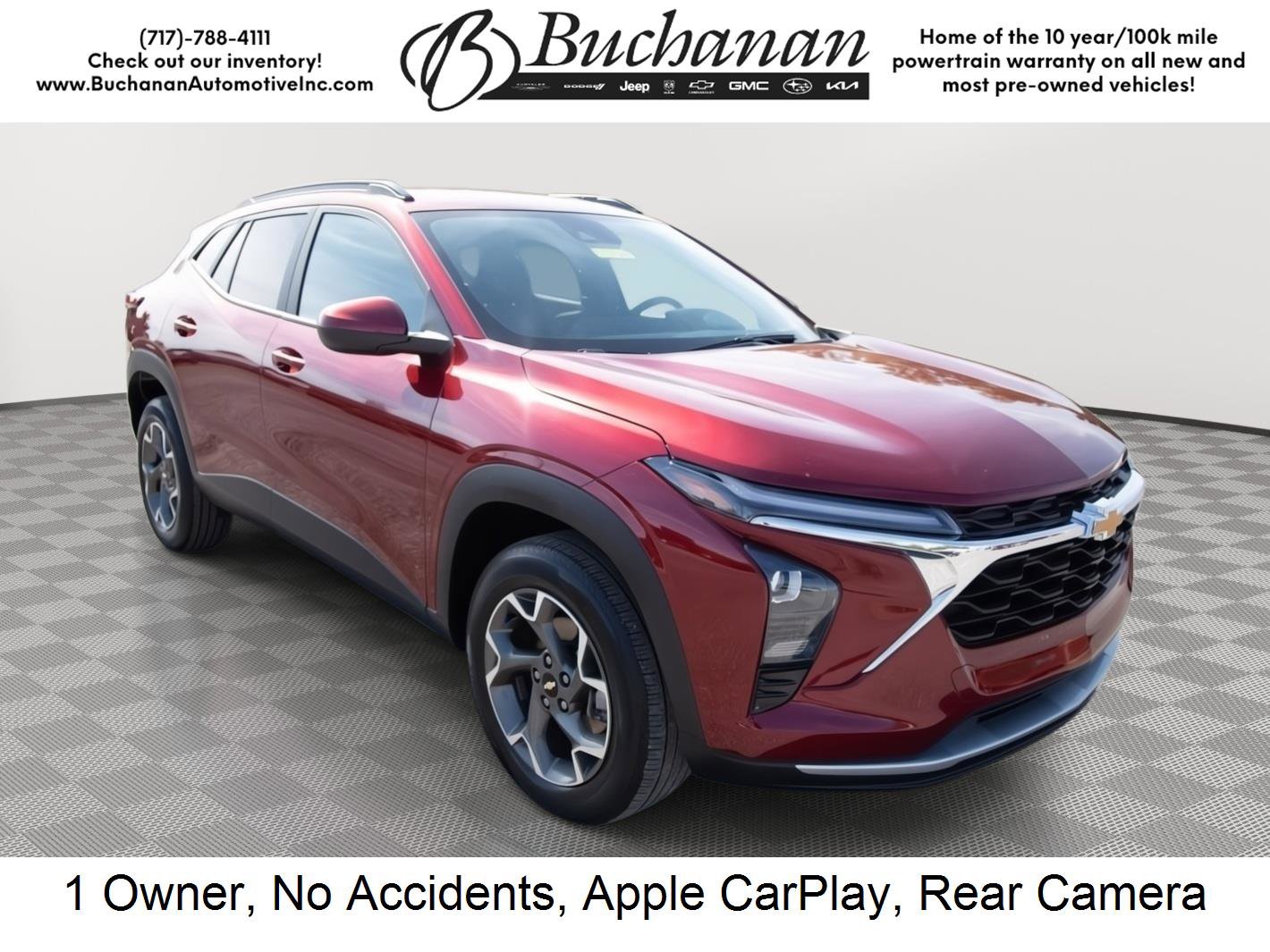 Certified 2024 Chevrolet Trax LT image 1