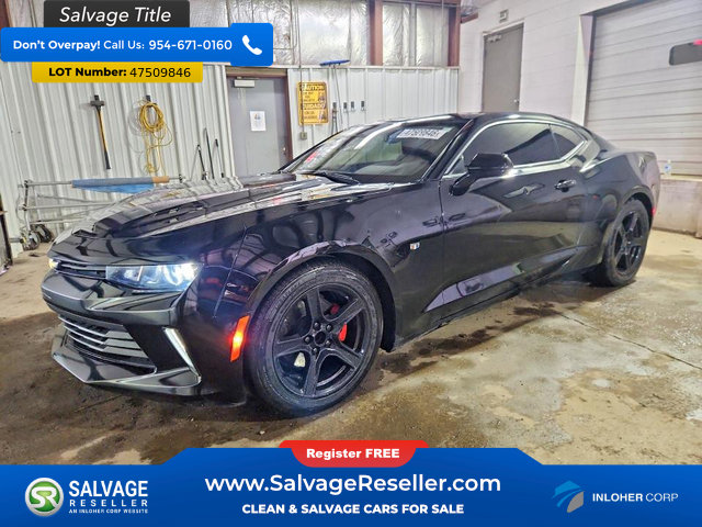 Used 2018 Chevrolet Camaro LS RWD image 1