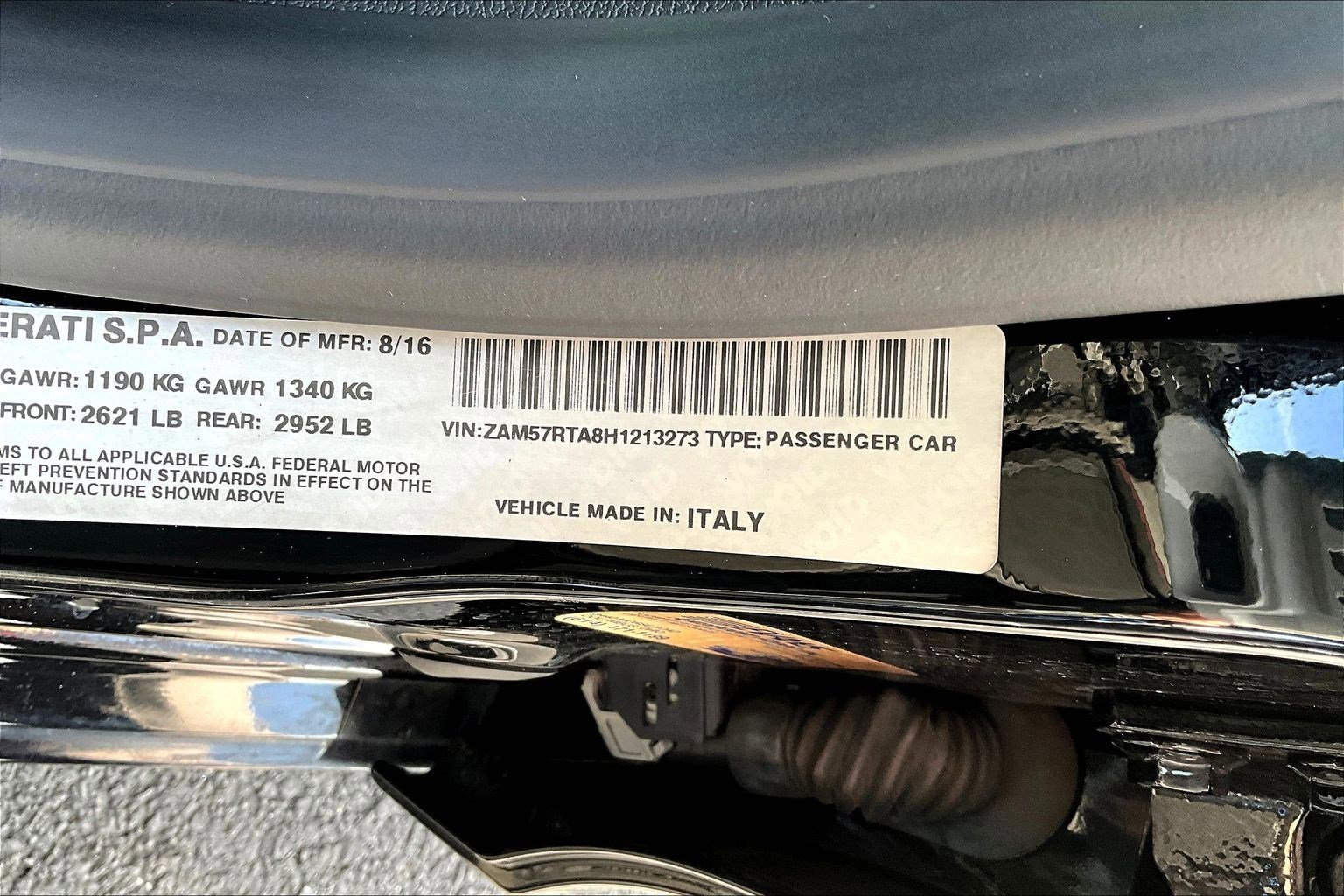 Used 2017 Maserati Ghibli S Q4 AWD/4WD image 19