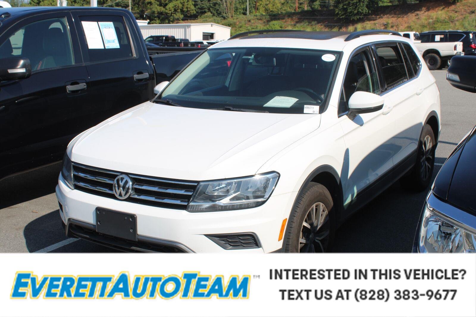 Used 2019 Volkswagen Tiguan SE w/ Panoramic Sunroof Package