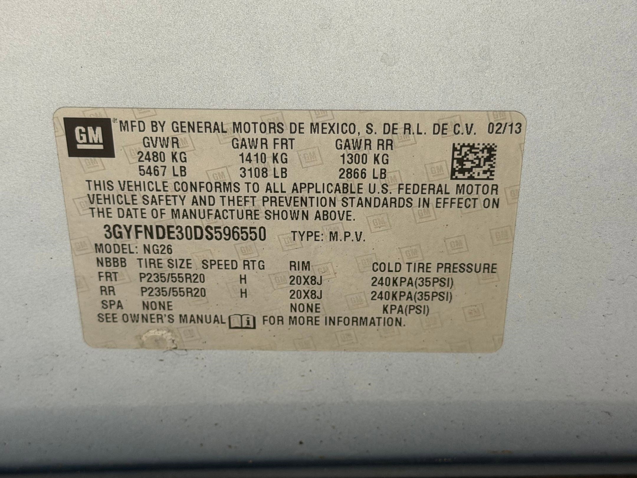 Used 2013 Cadillac SRX Performance w/ Driver Awareness Package image 50