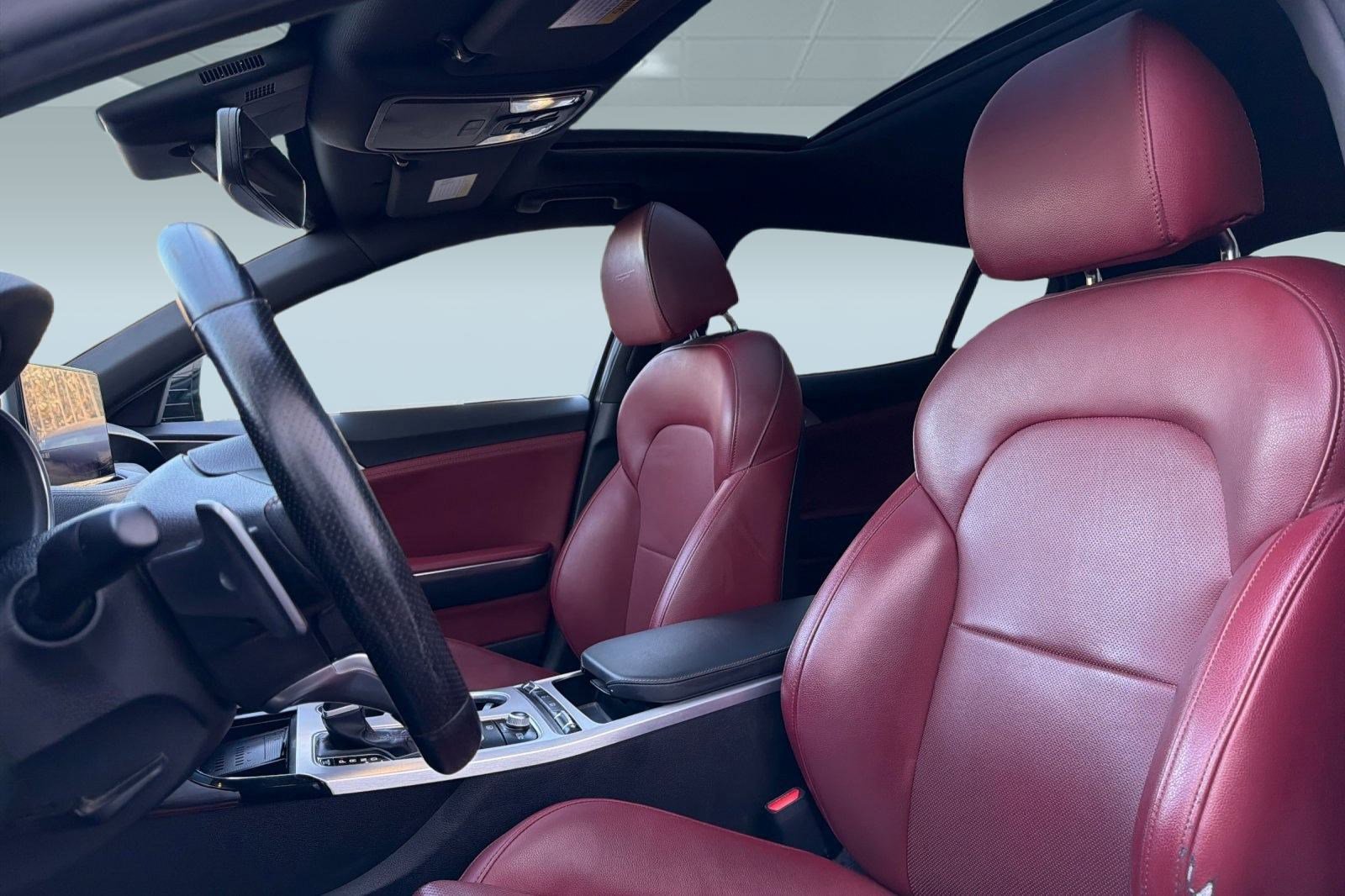 Used 2022 Kia Stinger GT1 w/ Red Interior Color Package image 23