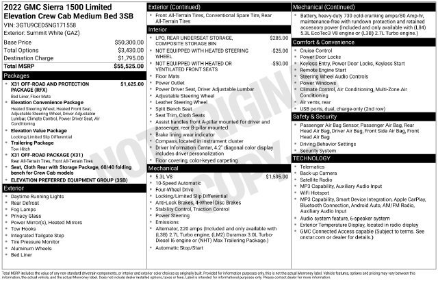 Used 2022 GMC Sierra 1500 Elevation AWD/4WD image 41