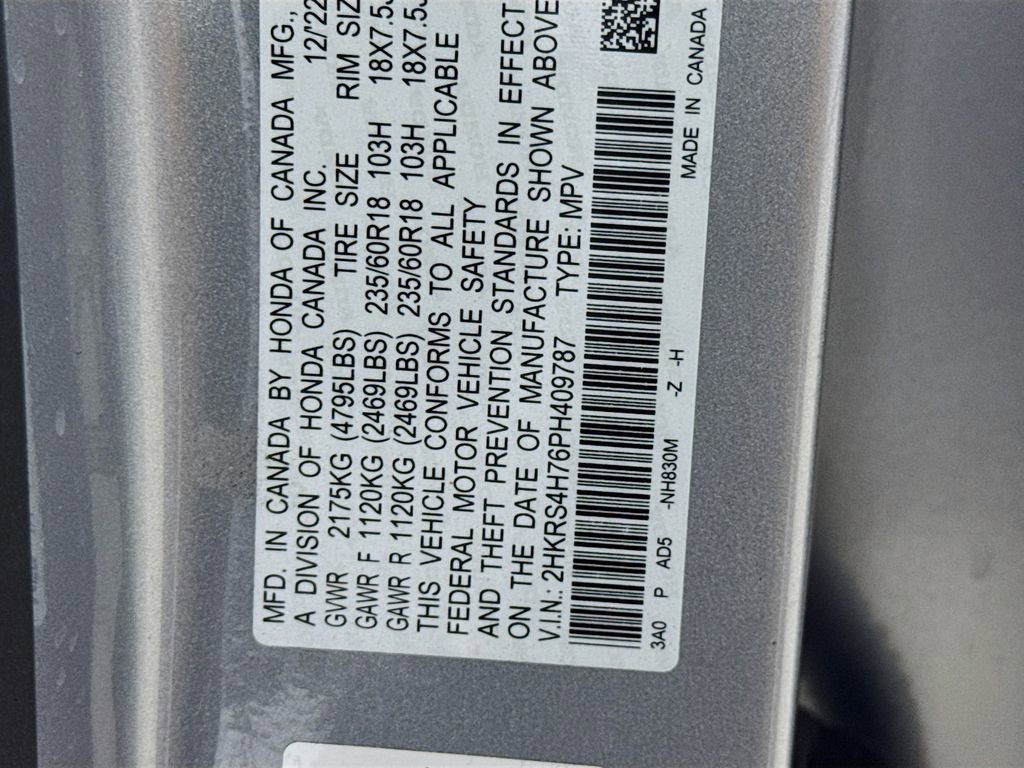 Certified 2023 Honda CR-V EX-L image 44