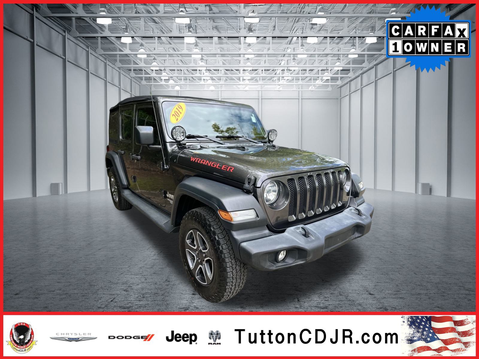 Used 2019 Jeep Wrangler Unlimited Sport S image 1