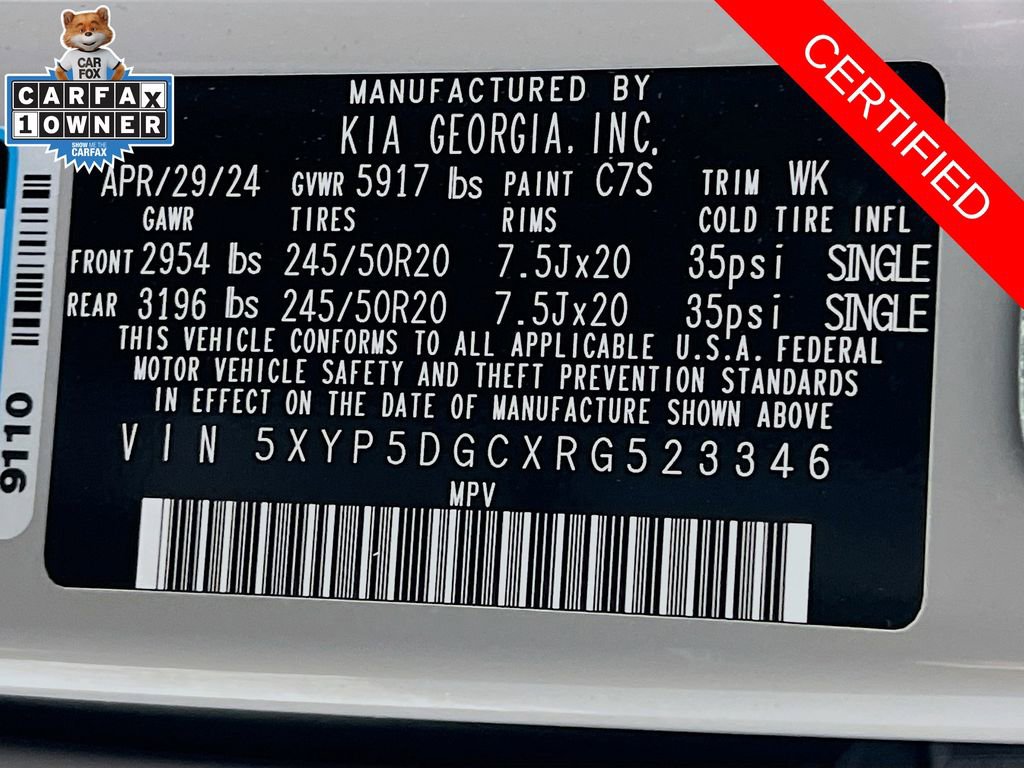 Certified 2024 Kia Telluride SX X-Line image 35