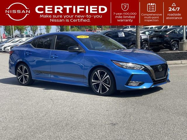 Certified 2020 Nissan Sentra SR image 1