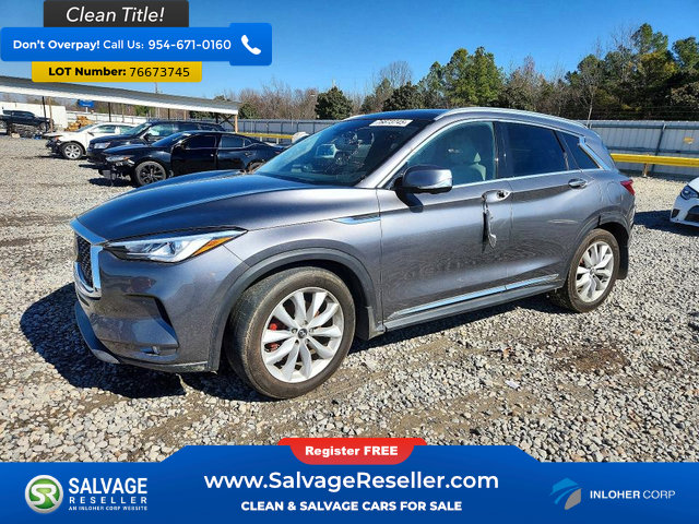 Used 2019 INFINITI QX50 Essential w/ Proactive Package FWD image 1