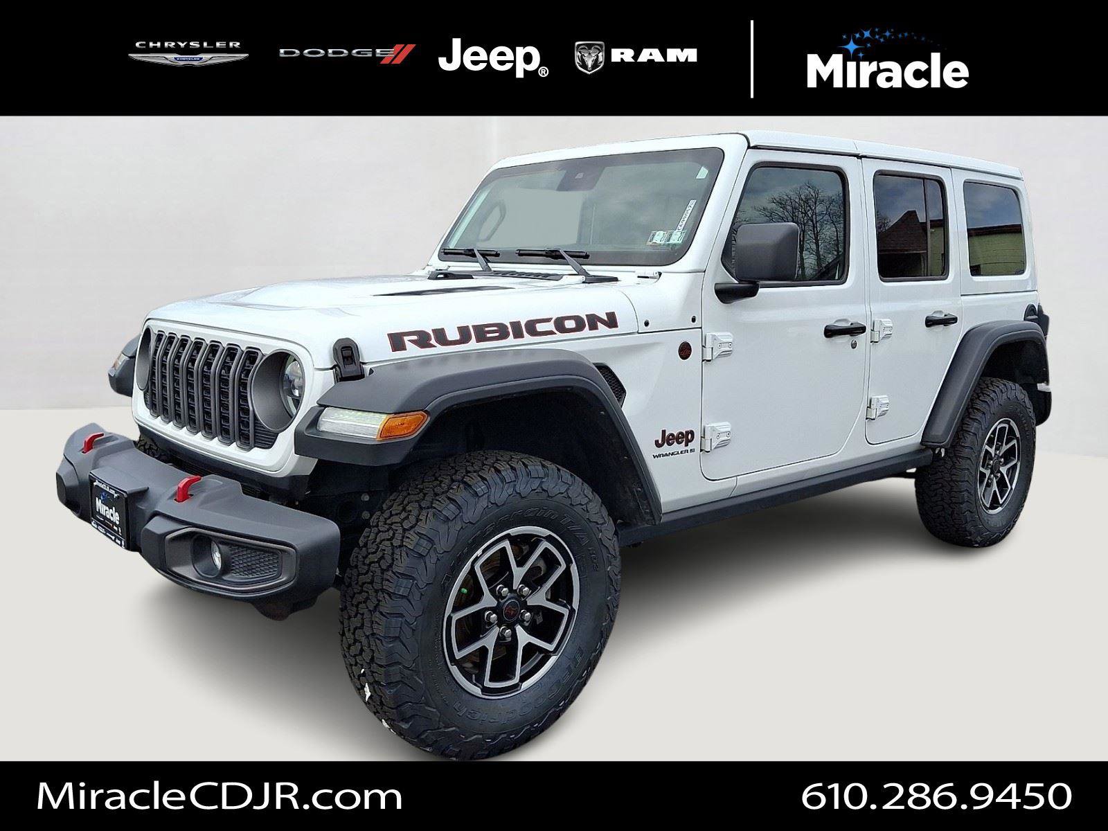 Certified 2025 Jeep Wrangler Unlimited Rubicon w/ Convenience Group image 3