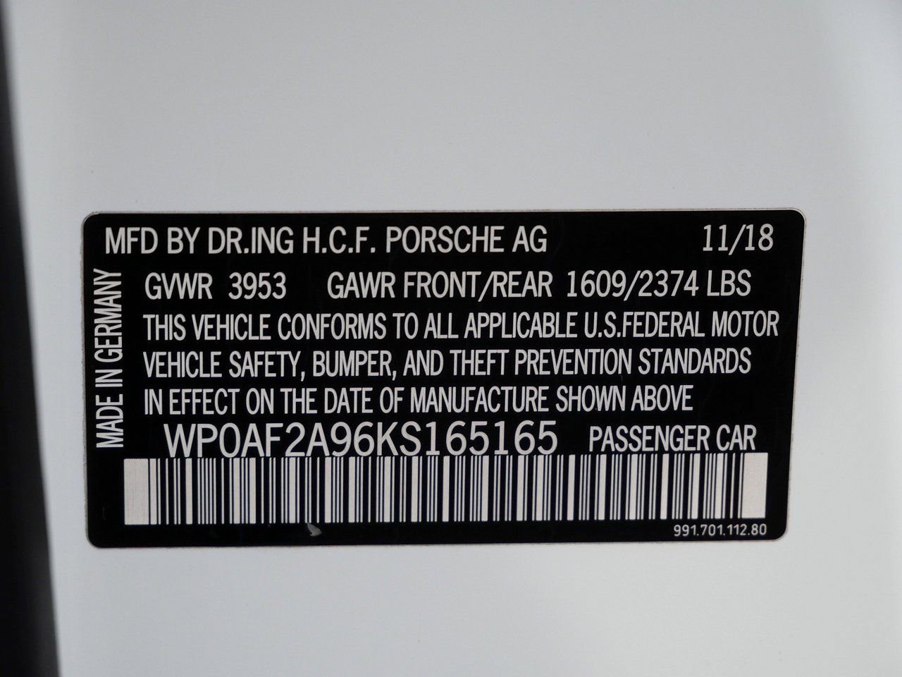 Used 2019 Porsche 911 GT3 RS image 28