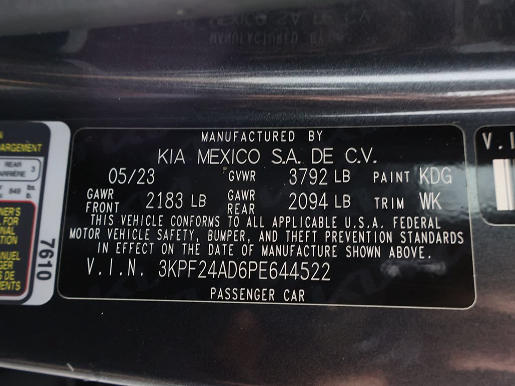 Used 2023 Kia Forte LXS FWD image 44