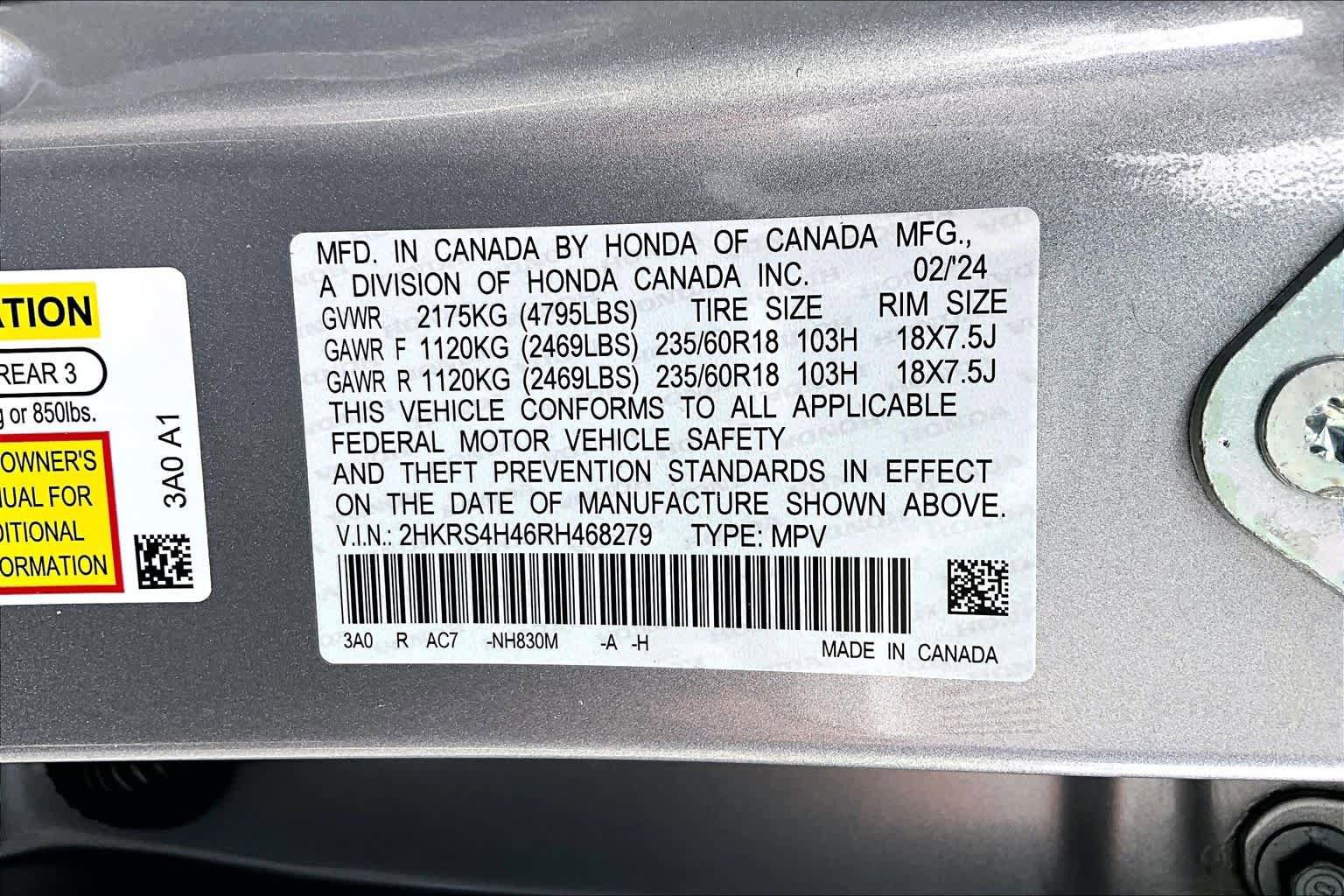 Used 2024 Honda CR-V EX image 34