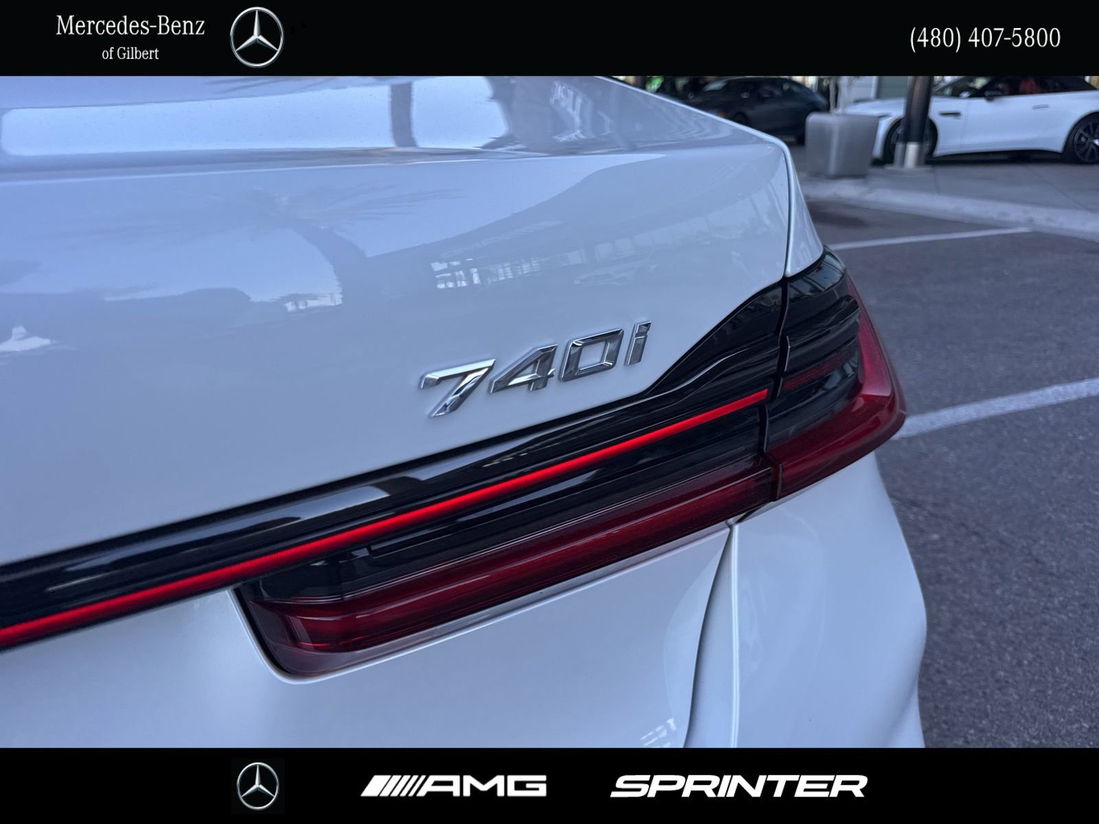 Used 2022 BMW 740i w/ M Sport Package RWD image 6