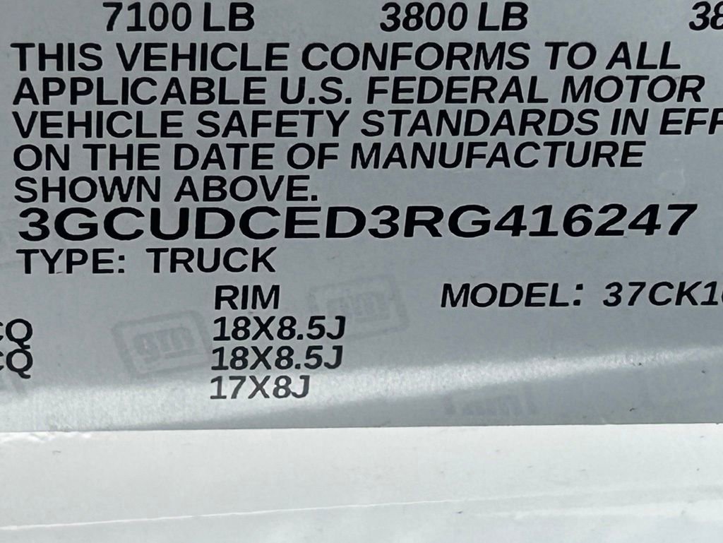 Used 2024 Chevrolet Silverado 1500 Custom Trail Boss image 46