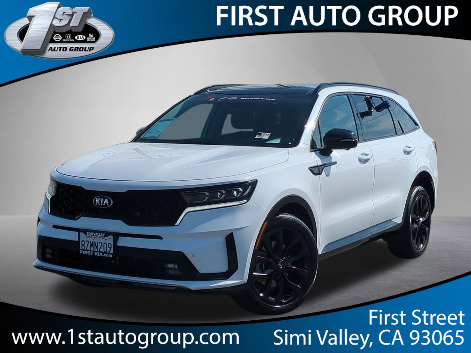 Certified 2021 Kia Sorento SX FWD image 1