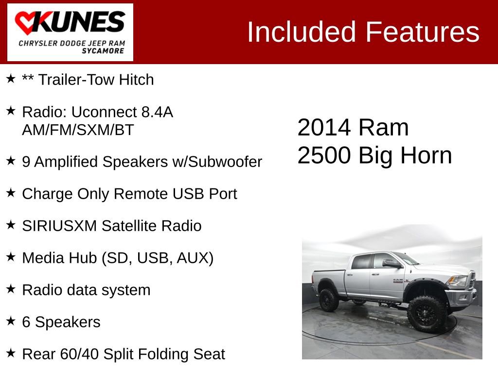 Used 2014 RAM 2500 Big Horn image 4