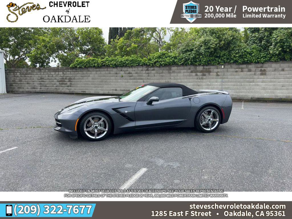 Used 2014 Chevrolet Corvette Stingray Convertible w/ 2LT Preferred Equipment Group RWD image 6