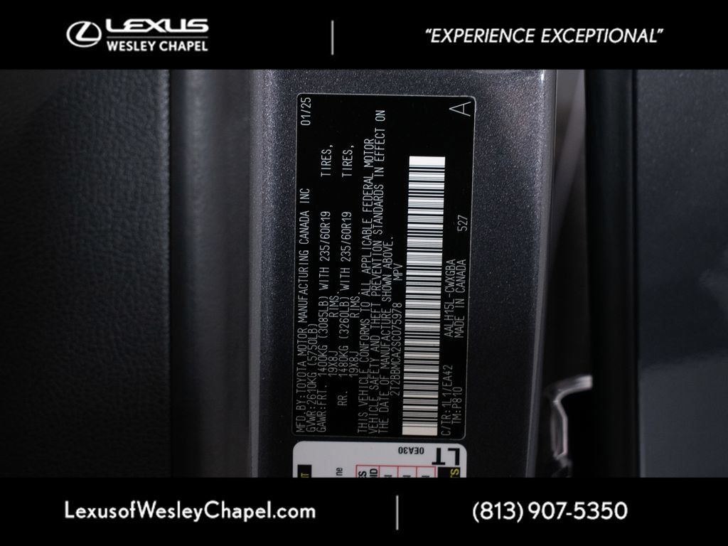 Used 2025 Lexus RX 350h w/ Accessory Package AWD/4WD image 22