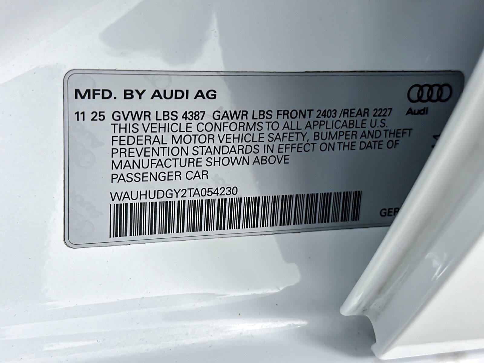 Certified 2026 Audi A3 2.0T Premium Plus AWD/4WD image 27