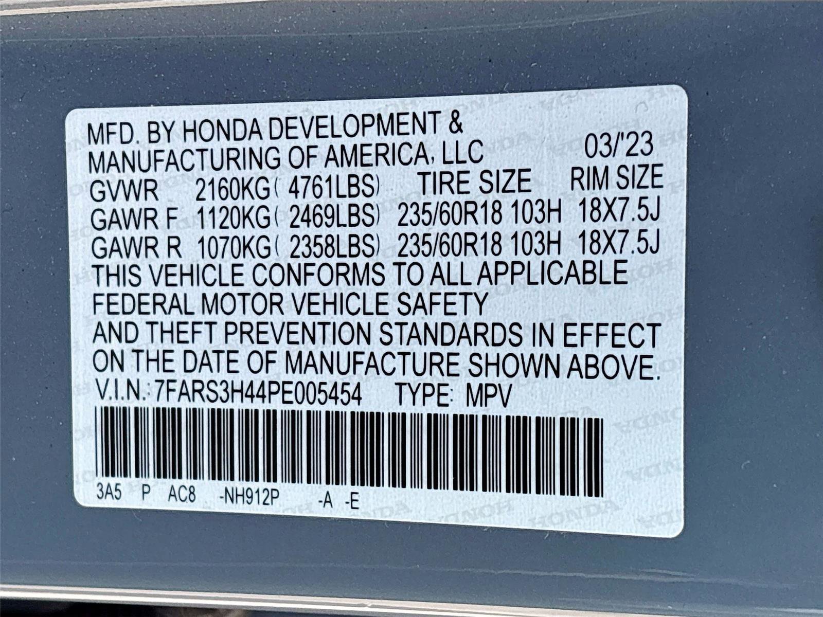 Certified 2023 Honda CR-V EX image 36