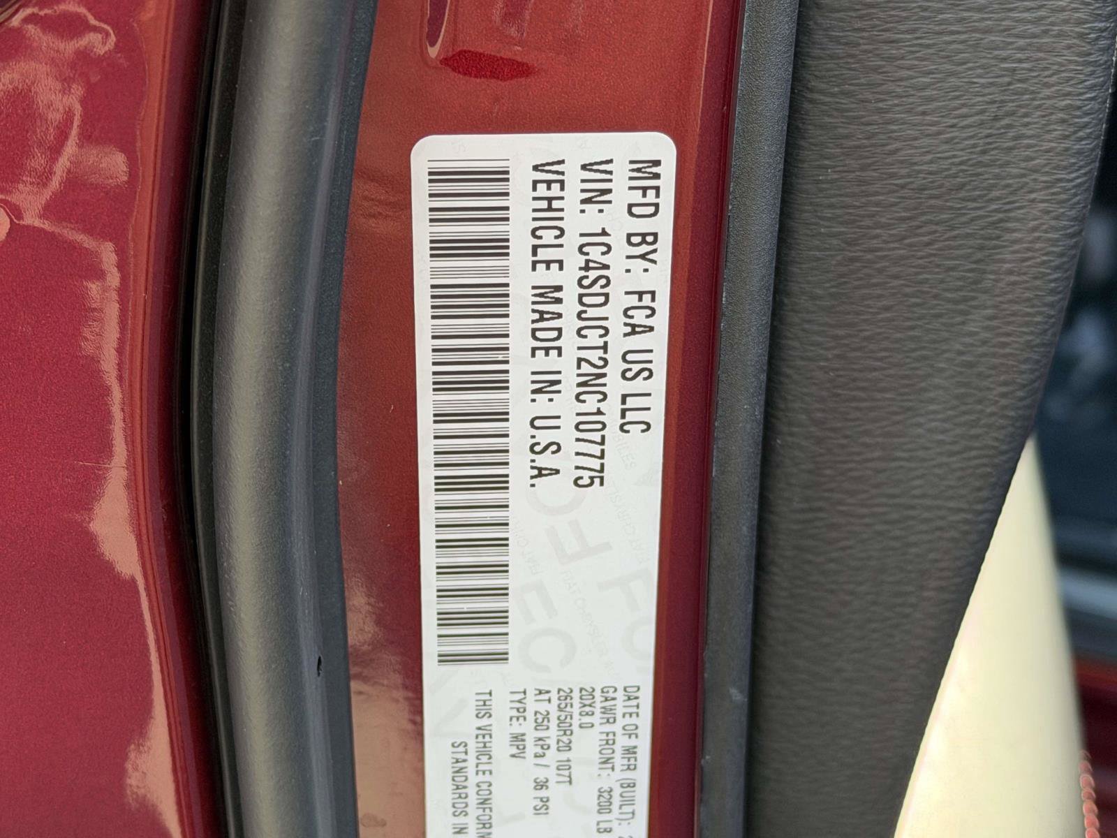 Used 2022 Dodge Durango R/T w/ Trailer Tow Group IV AWD/4WD image 20