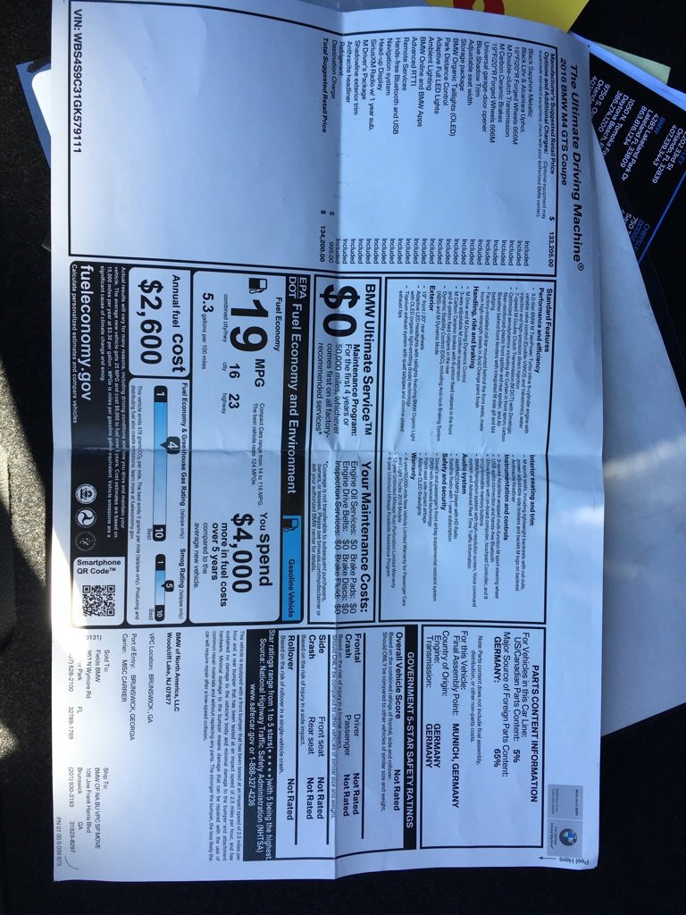 Used 2016 BMW M4 GTS image 28