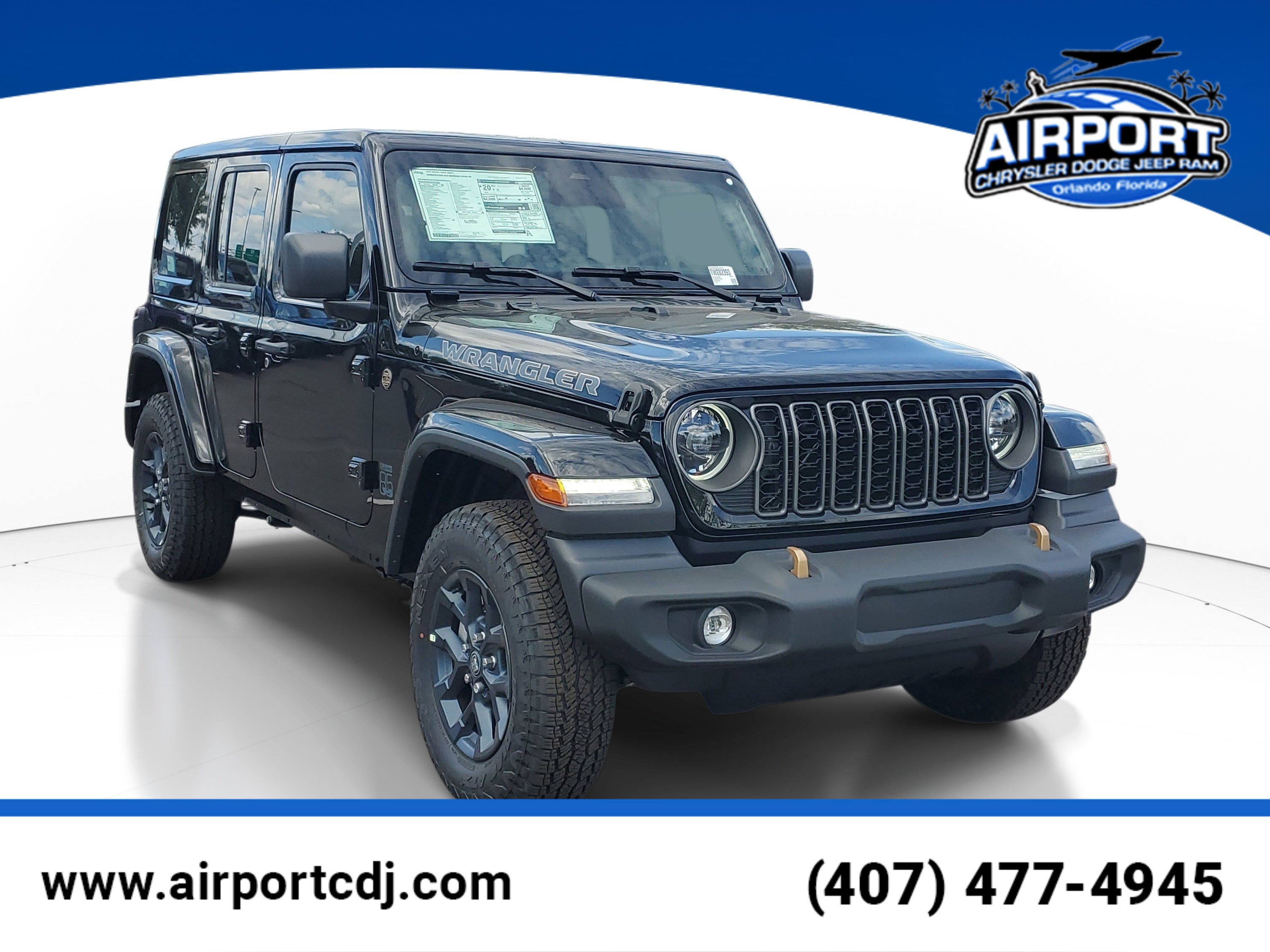New 2026 Jeep Wrangler Unlimited Sport