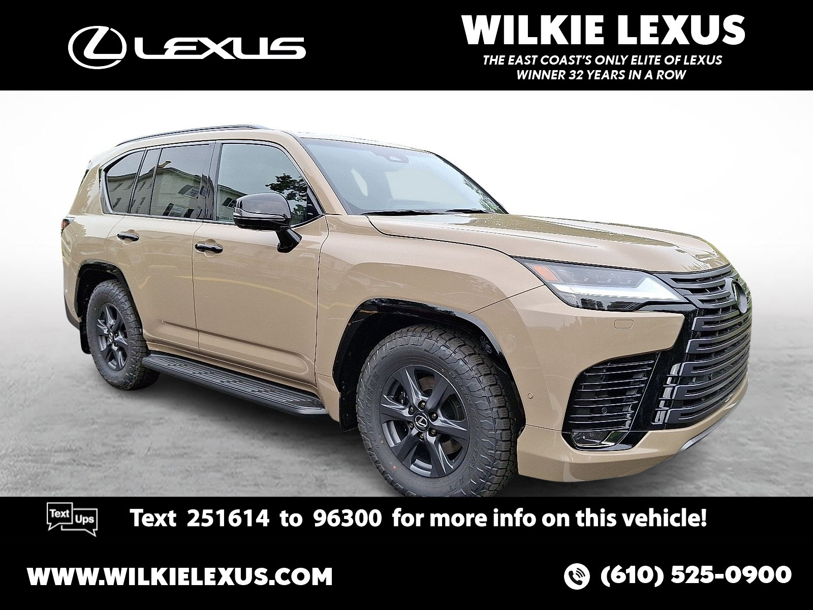 New 2025 Lexus LX 700h Overtrail image 1