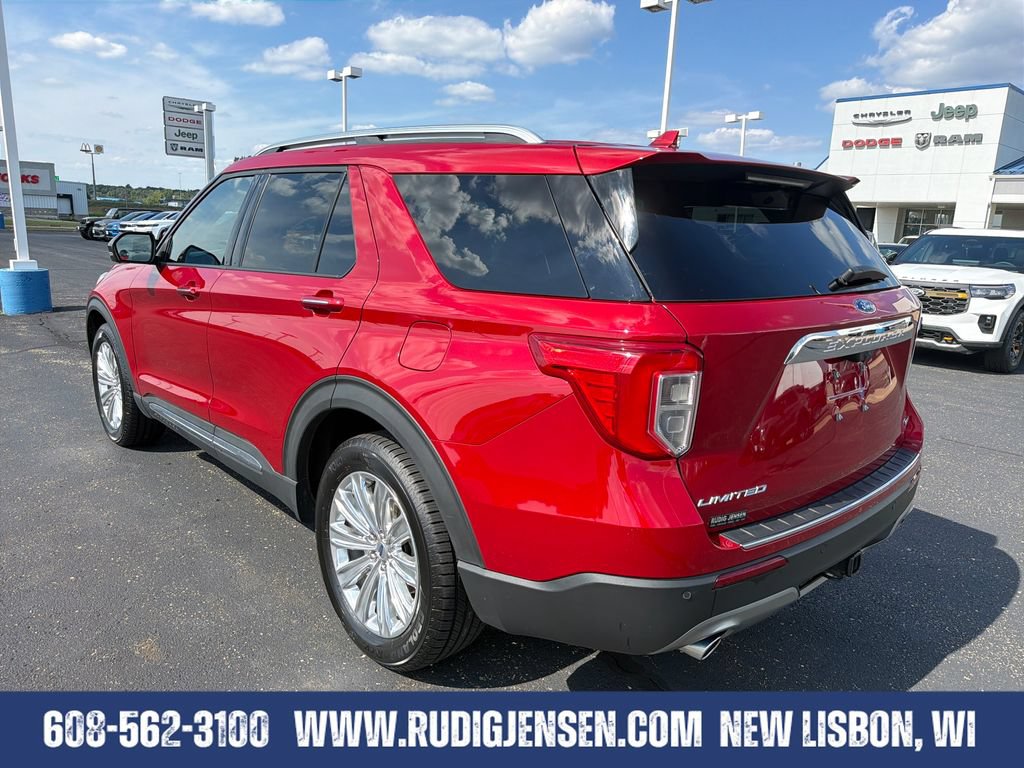 Used 2020 Ford Explorer Limited w/ Class III Trailer Tow Package AWD/4WD image 3