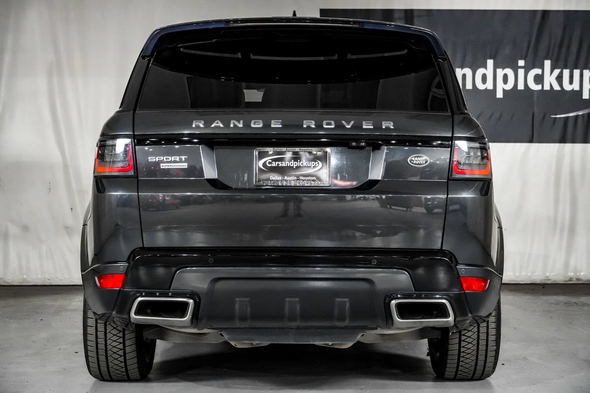 Used 2019 Land Rover Range Rover Sport Supercharged AWD/4WD image 9