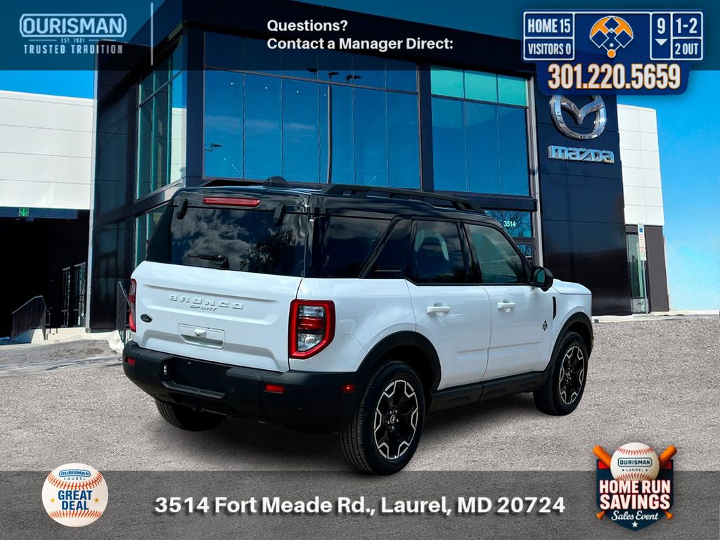 Used 2025 Ford Bronco Sport Outer Banks w/ Outer Banks Tech Package+ video 2