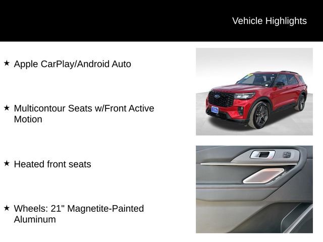 Certified 2025 Ford Explorer ST image 14