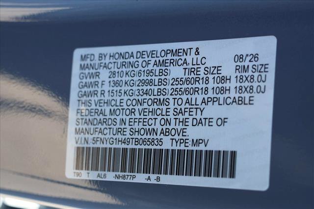 New 2026 Honda Pilot EX-L image 24