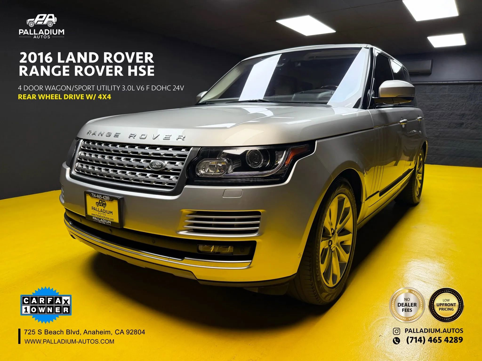Used 2016 Land Rover Range Rover HSE