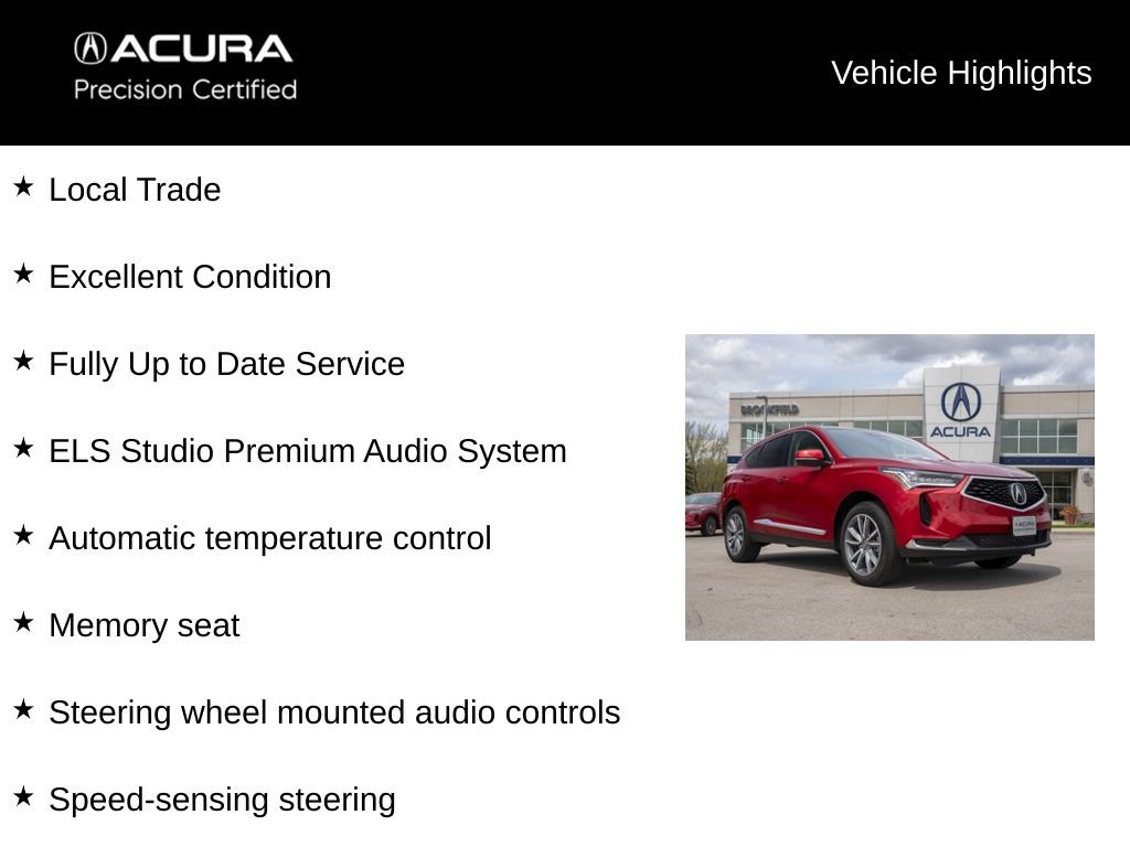 Certified 2024 Acura RDX w/ Technology Package AWD/4WD image 5