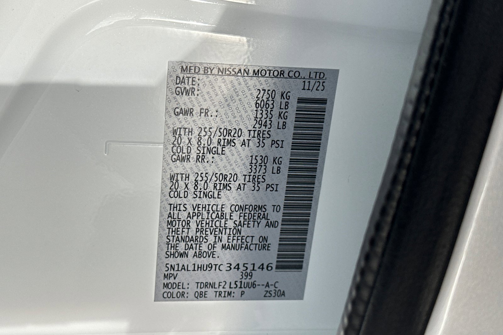 New 2026 INFINITI QX60 Autograph w/ Dark Cargo Package image 34