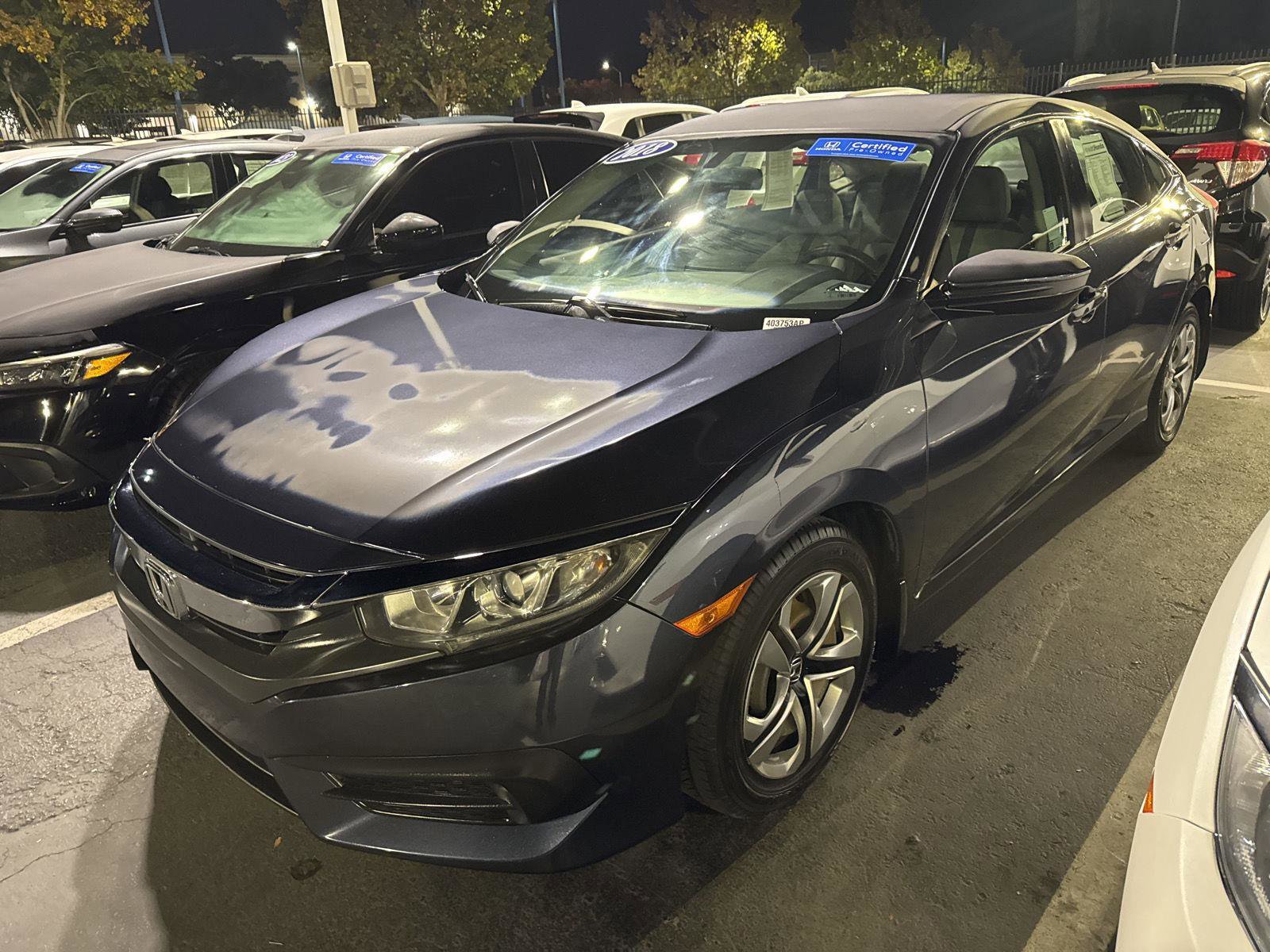Certified 2018 Honda Civic LX image 3