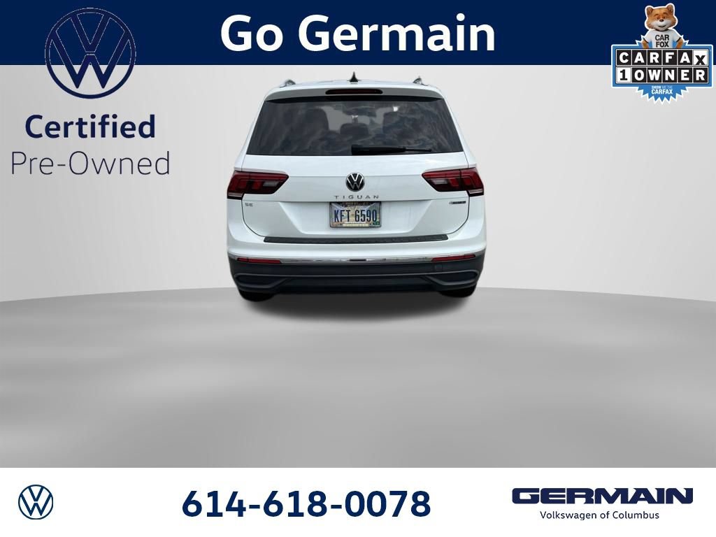 Used 2023 Volkswagen Tiguan SE w/ Panoramic Sunroof Package AWD/4WD image 6