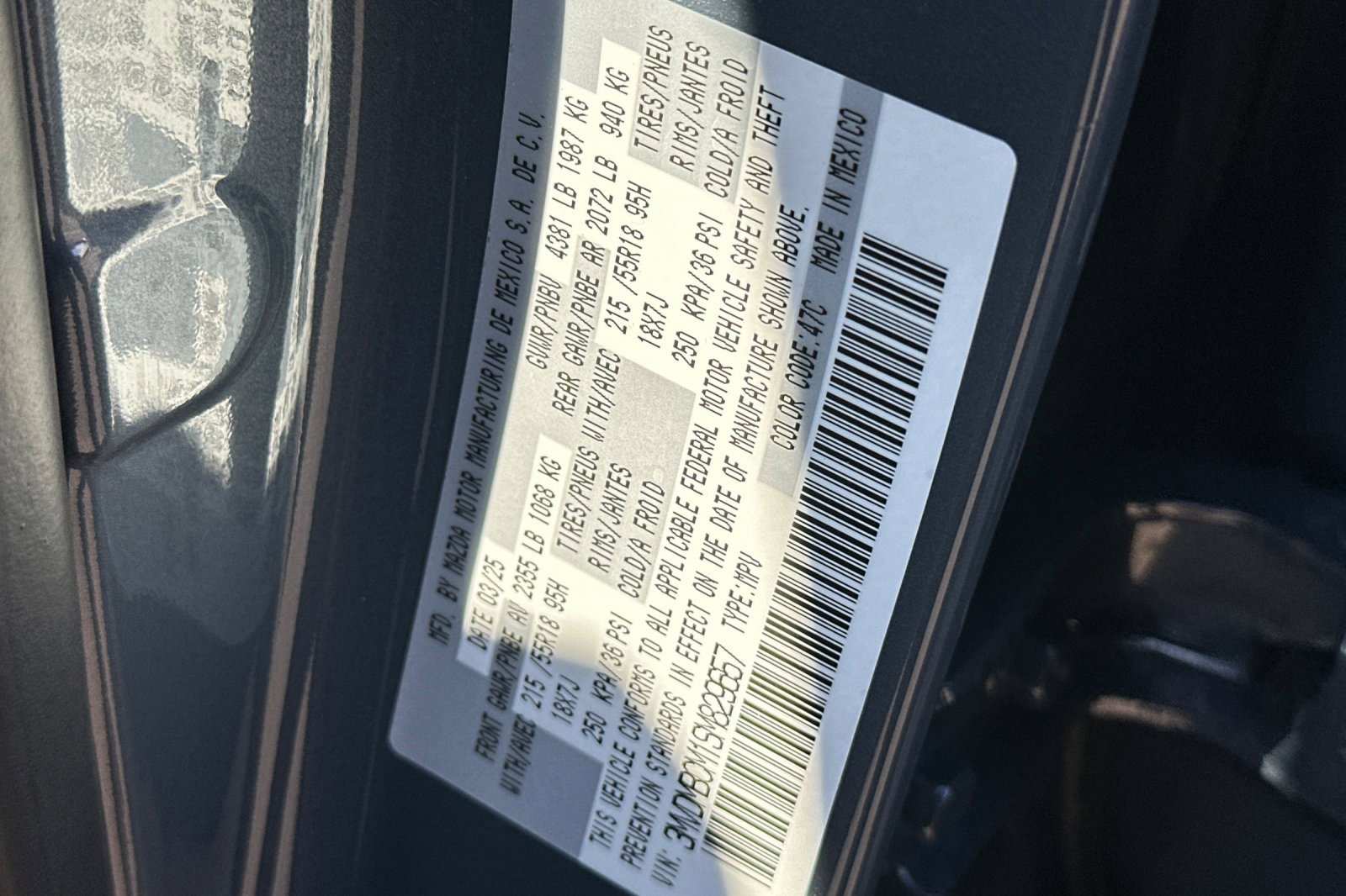 Used 2025 MAZDA CX-30 AWD 2.5 S w/ Preferred Package image 36