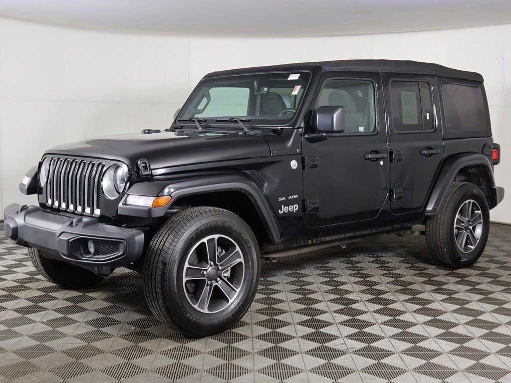 Used 2023 Jeep Wrangler Unlimited Sahara AWD/4WD image 5