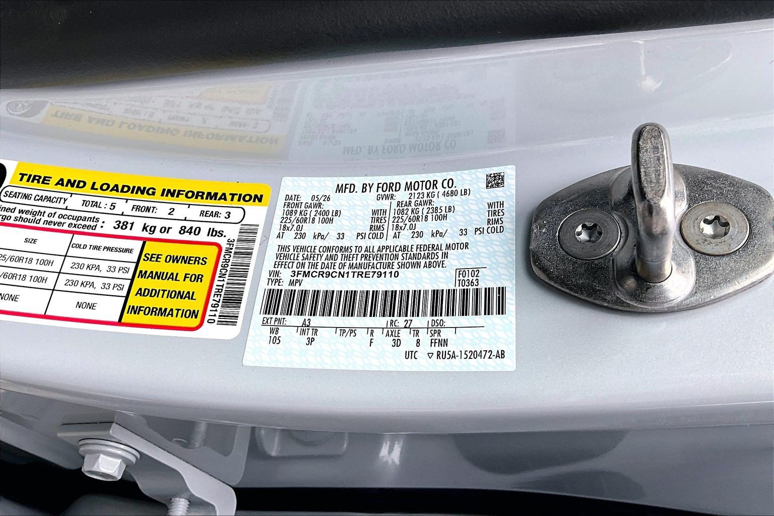 New 2026 Ford Bronco Sport Outer Banks w/ Outer Banks Tech Package+ AWD/4WD image 14