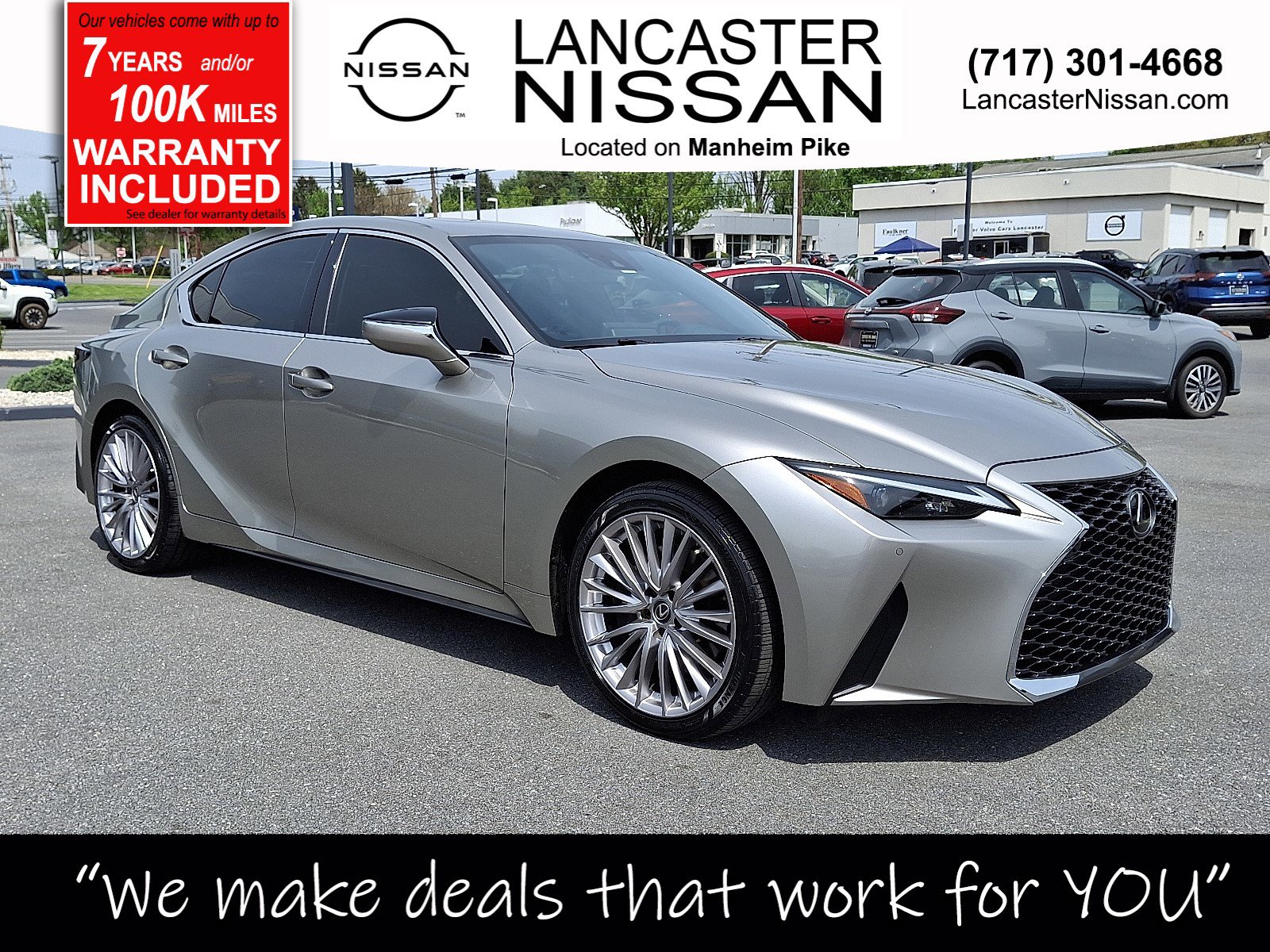 Used 2022 Lexus IS 300 AWD w/ Premium Package video 1