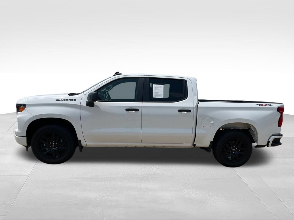 Used 2023 Chevrolet Silverado 1500 Custom w/ LPO, Dark Essentials Package AWD/4WD image 3