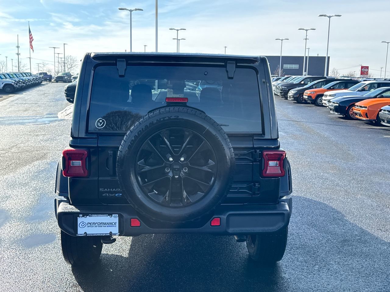 Used 2025 Jeep Wrangler Unlimited Sahara image 4