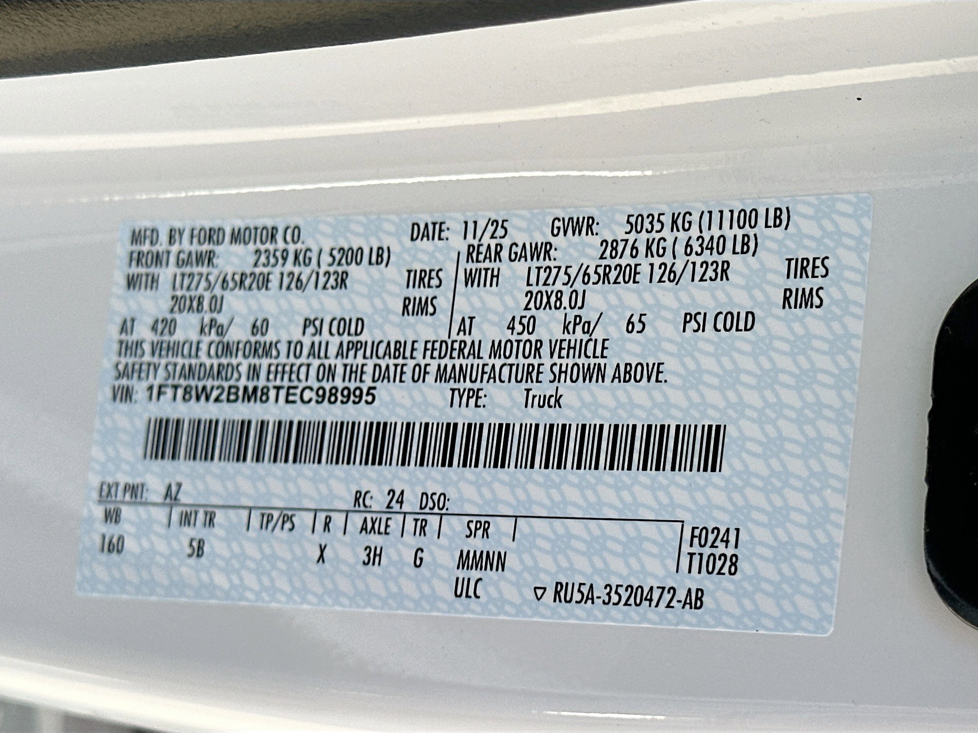 New 2026 Ford F250 Lariat w/ Lariat Ultimate Package image 21