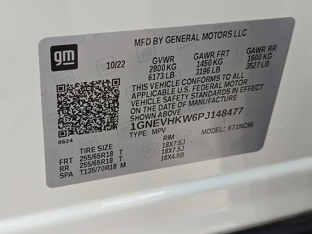 Used 2023 Chevrolet Traverse LT image 32