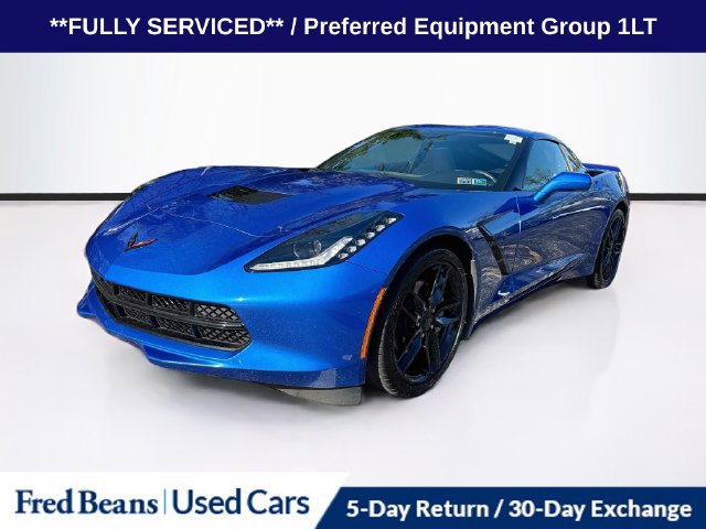 Used 2019 Chevrolet Corvette Stingray Coupe w/ Carbon Flash Badge Package RWD image 4
